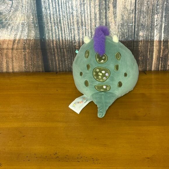 Squishmallows‎ Magtus the Basilisk Small Plush Toy Green 5" - Picture 2 of 3